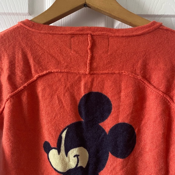 Vintage Disney by Jackie Brander Mickey Mouse 100% Cashmere Sweater - Picture 6 of 11